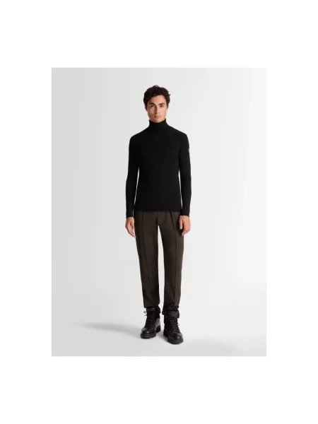 Sweter z golfem Fusalp do golfa czarny