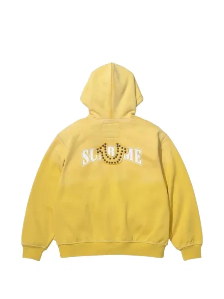 Hanorac cu glugă Supreme galben