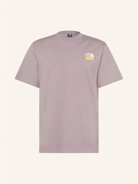 The North Face T-Shirt Motion lila biała