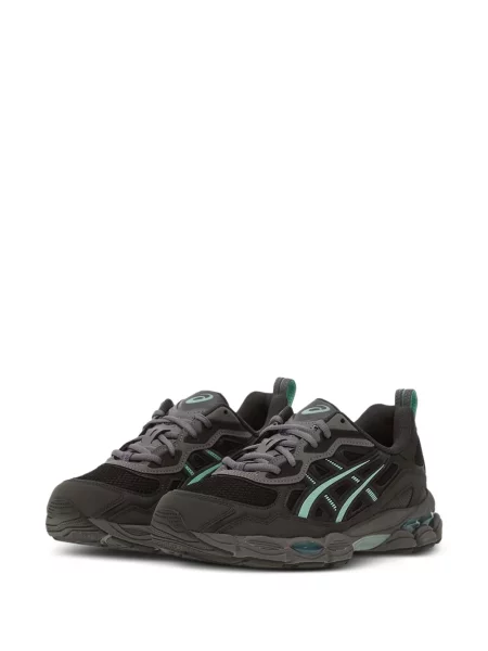 Sneakerși Asics Gel-venture din dantelă negru