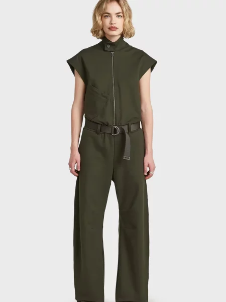 Комбінезон G-star Raw без кісточок сірий