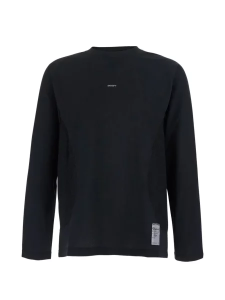 Lung tricou Satisfy negru