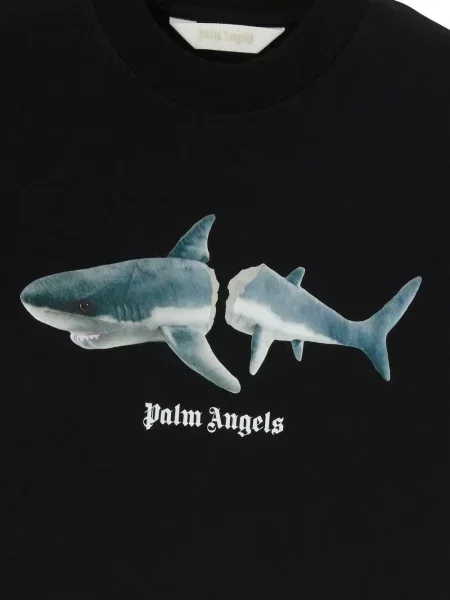 Koszulka dziecięca Palm Angels czarna