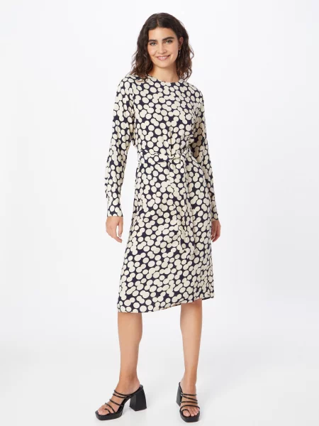 SEIDENSTICKER Rochie kitt / albastru noapte alb