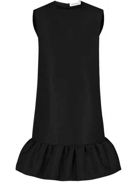 Cu peplum rochie fără mâneci Nina Ricci fără mâneci de costum negru