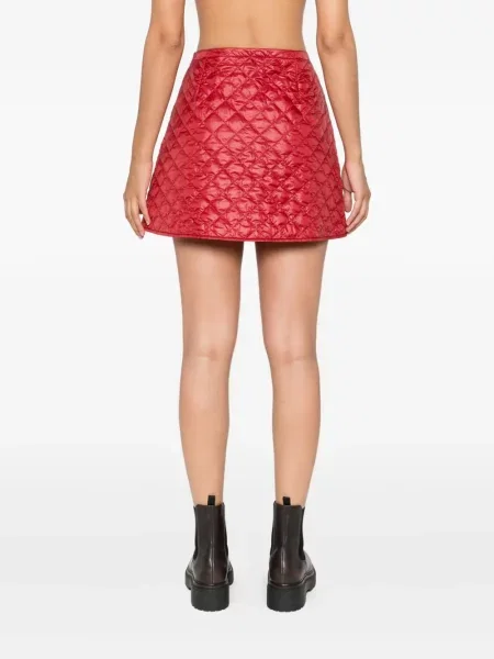 Fusta mini Moncler roșu