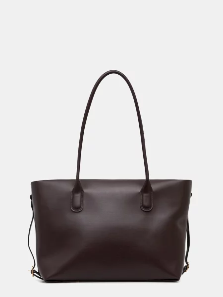 Themoire geantă Tallia maro