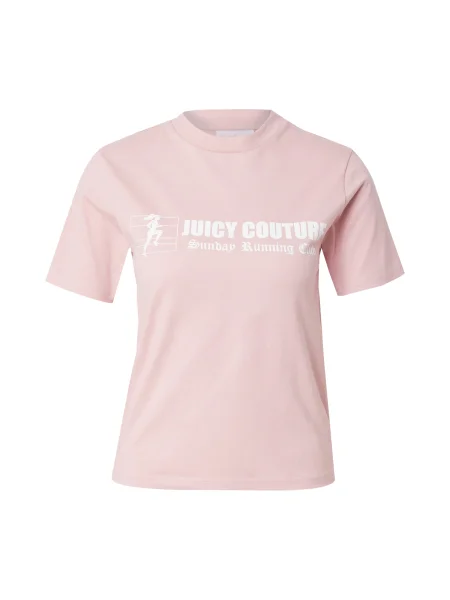 Juicy Couture Tricou THE RUNNER lila alb