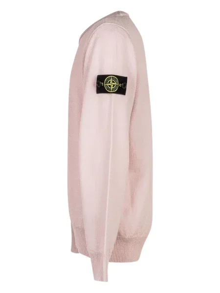 Sweter dziecięcy Stone Island różowy