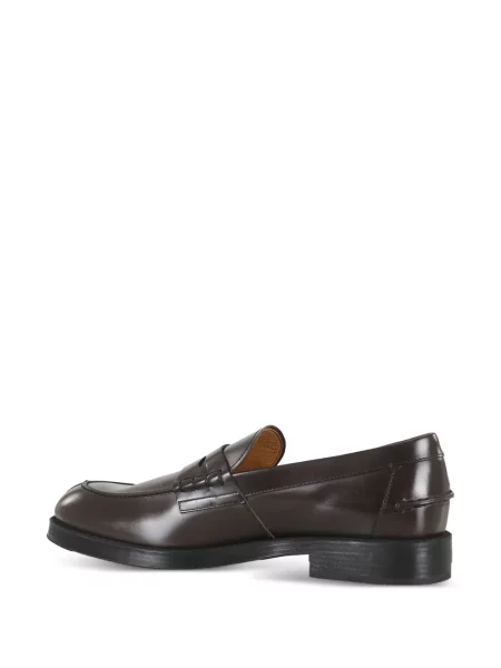 Bőr loafer Tod's barna