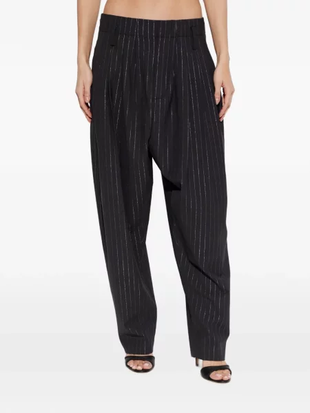 Pantaloni Kenzo cu dungi negru