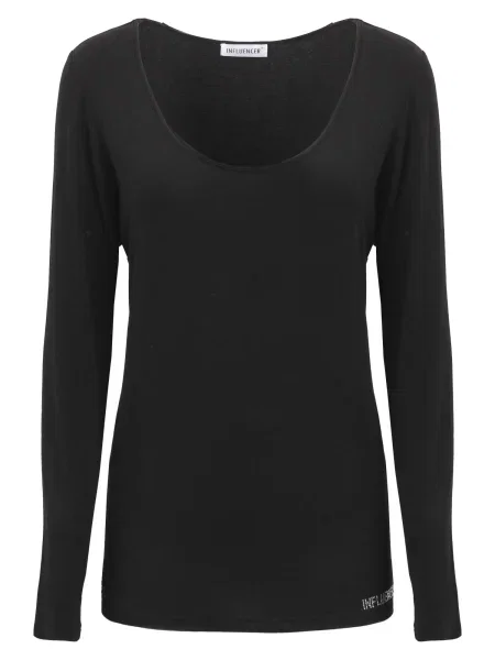 Influencer Tricou negru