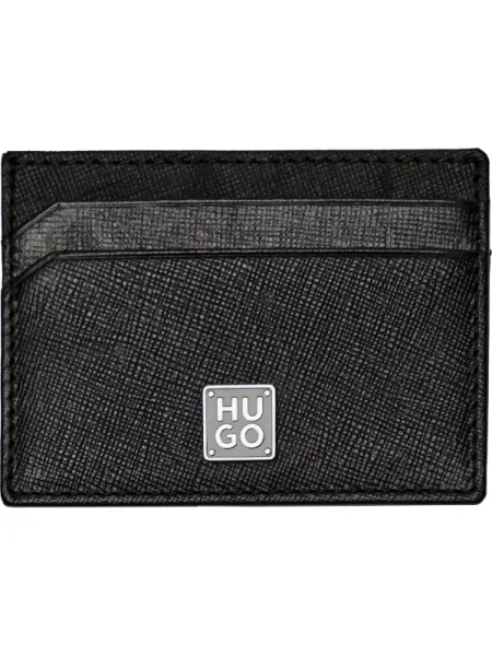 Portofel Hugo din piele negru