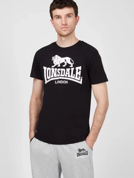 Футболка Lonsdale чорна