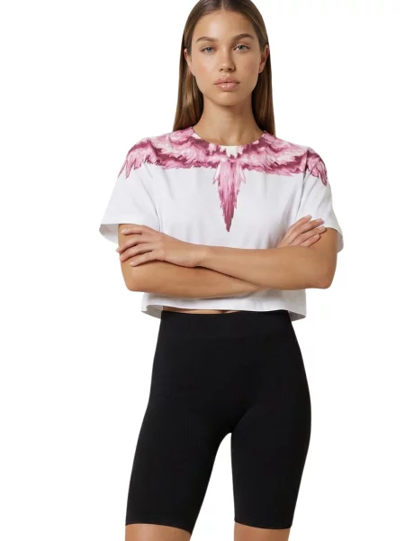 Тениска County Of Milan с надписи черно