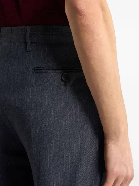 Costum Etro cu dungi de costum albastru