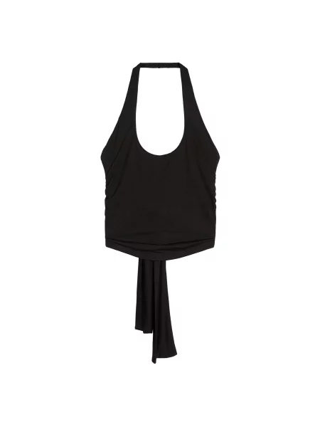 Bershka Top negru