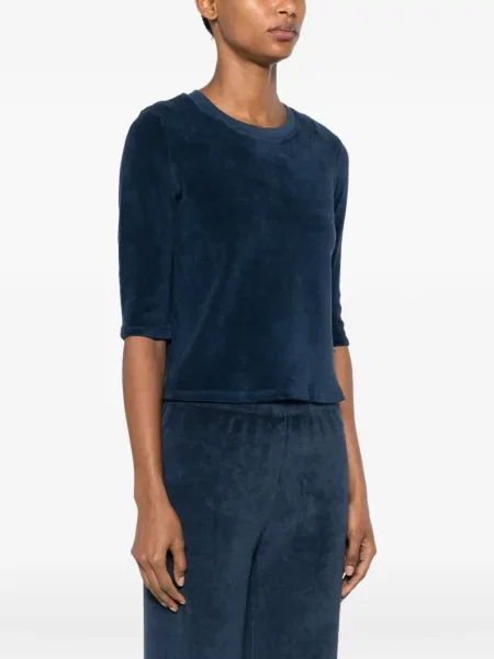 Tricou Suzie Kondi din material terry albastru