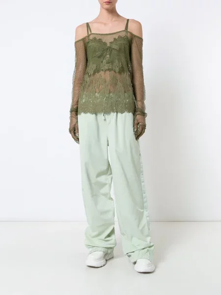 Τρέξιμο παντελόνι Fenty X Puma με κορδόνι πράσινο