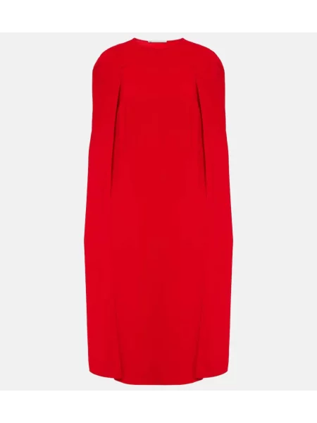 Rochie midi Stella Mccartney până la genunchi de costum roșu