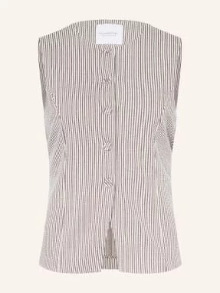 Rich & Royal Kamizelka Blezerowa Z Dżerseju braun brązowa