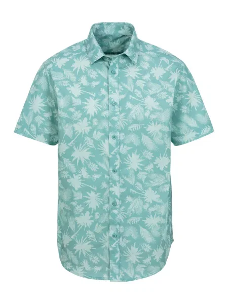 BEACH TIME Košulja cijan plava bijela