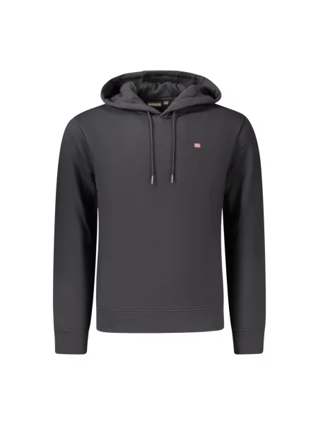 Bluza z kapturem Napapijri czarna