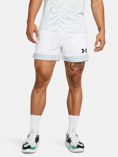 Pantaloni Under Armour alb