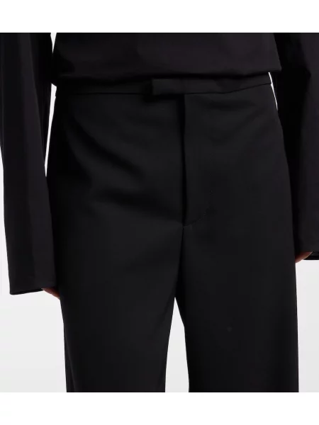 Pantaloni Gucci de lână negru