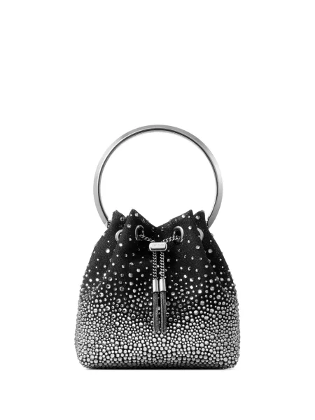 Geantă shopper Jimmy Choo negru