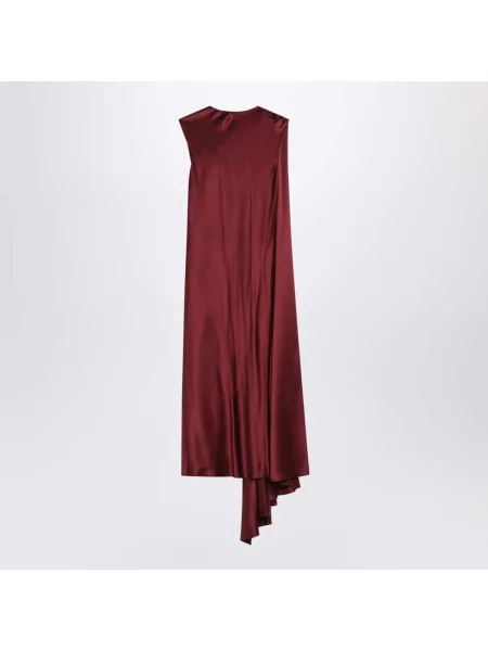 Sukienka maxi Max Mara brązowa