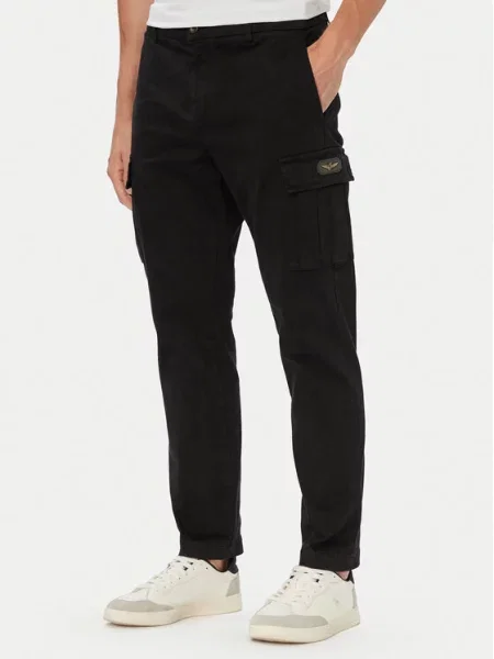Aeronautica Militare Pantaloni cargo negru