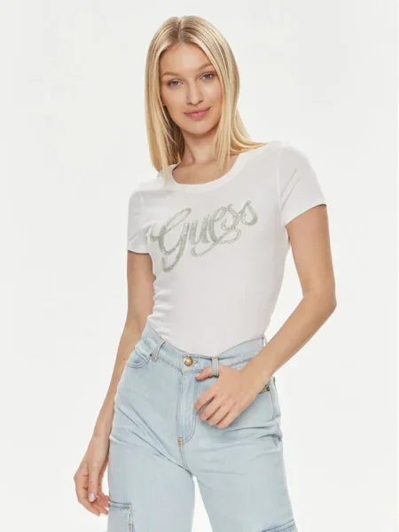 Тениска Guess бяло