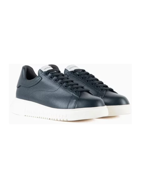 Sneakersy Emporio Armani niebieskie