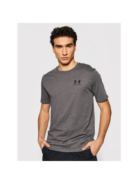 Under Armour T-shirt Siva Loose Fit crna