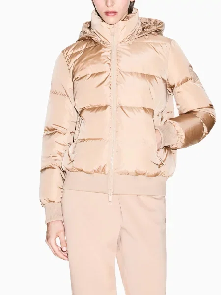 Зимова куртка Armani Exchange бежевий