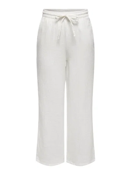 ONLY Hlače THYRA' bela