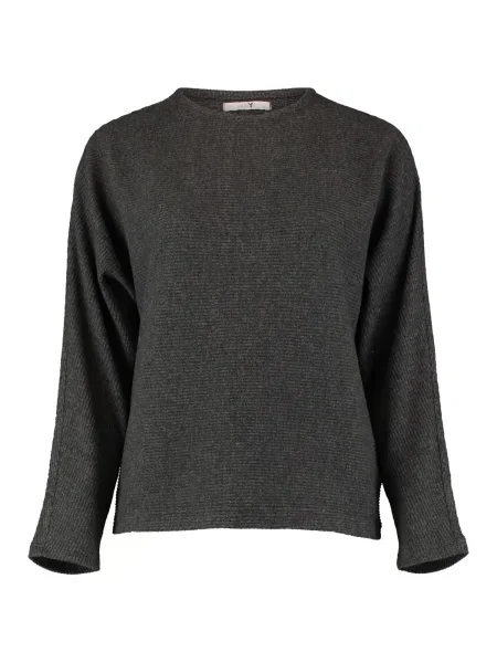 Hailys Tričko Maira tmavě šedá