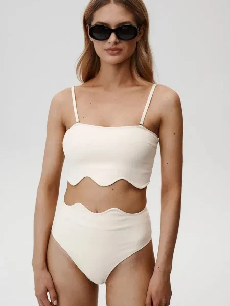 Undress Code figi kąpielowe Dashing Bikini Bottom beżowy