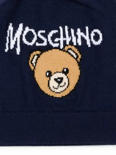Czapka dziecięca Moschino niebieska