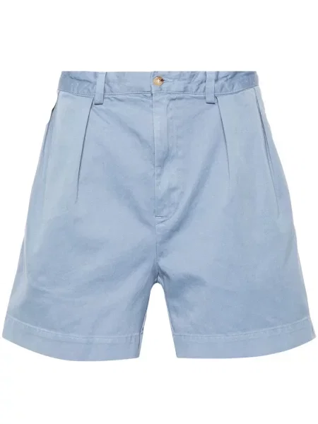 Siuvinėta polo marškinėliai Polo Ralph Lauren dygsniuotas pilka