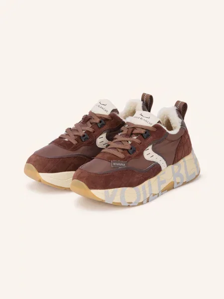 Voile Blanche Sneakersy / krémová hnědá