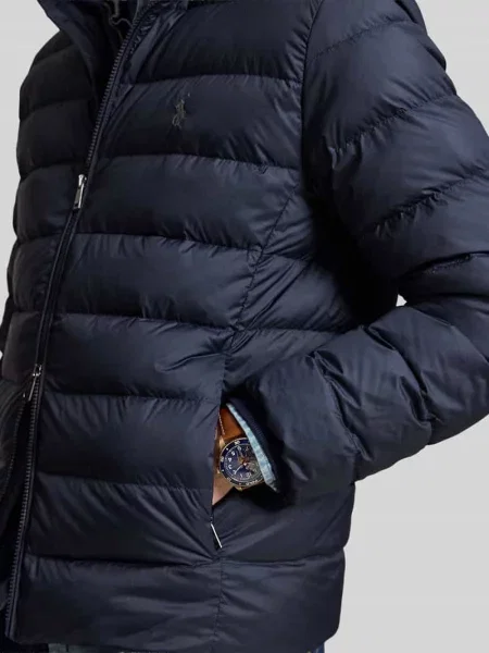 Polo Ralph Lauren kurtka pikowana niebieska