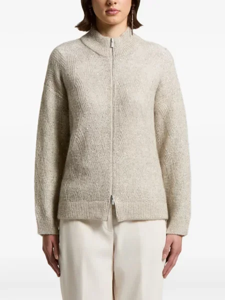 Cardigan Peserico cu paiete tricotate