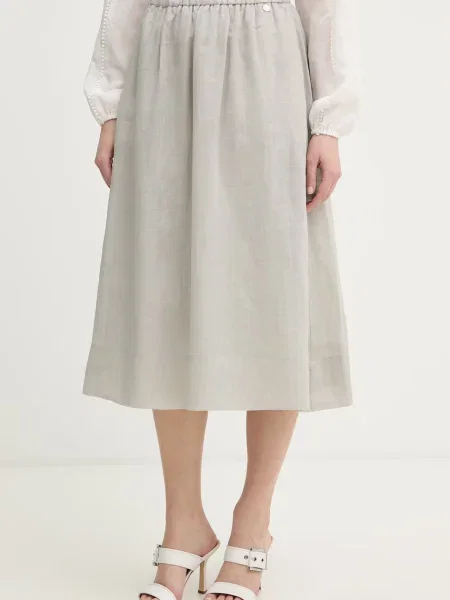 Silvian Heach fustă SHIPO gri
