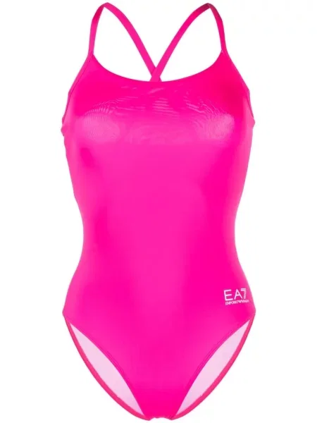 Stroj jednoczęściowy Ea7 Emporio Armani z nadrukiem