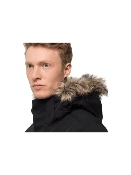Geacă Jack Wolfskin negru