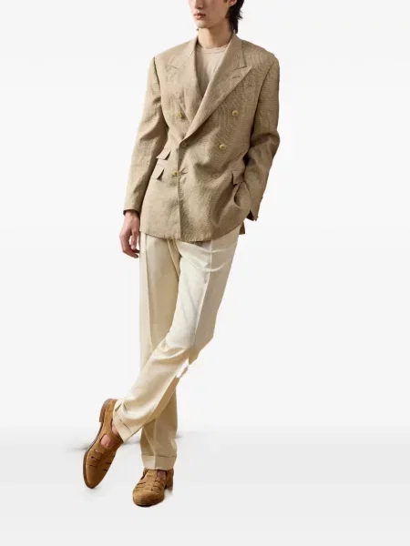 Μικρός μπλούζα Ralph Lauren Purple Label κασμίρ μωβ