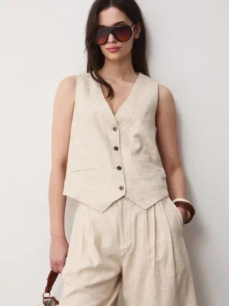 Medicine жилет лляний