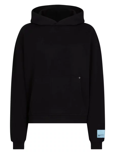 Geacă de blugi Karl Lagerfeld Jeans negru